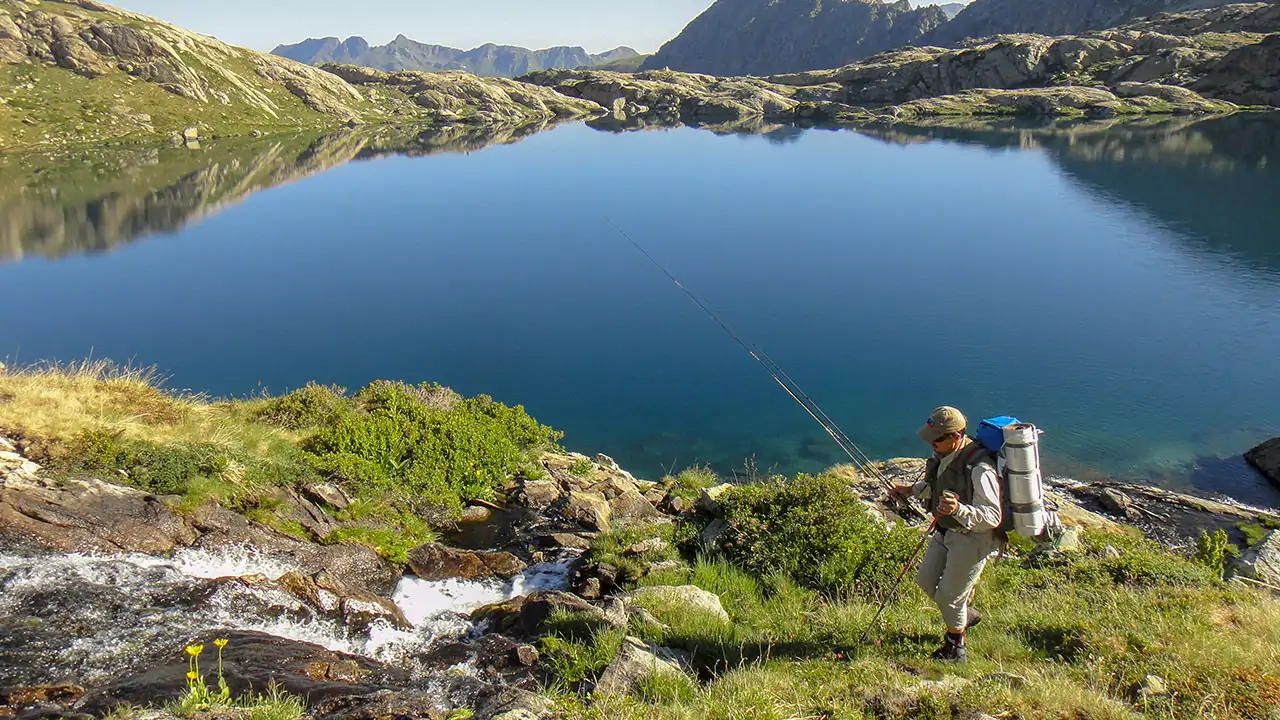 image illustration La pêche dans les Hautes Pyrénées