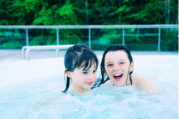 jaccuzi sur le toît terrasse de aquensis